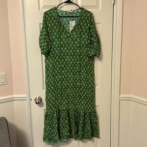 Zara floral long dress